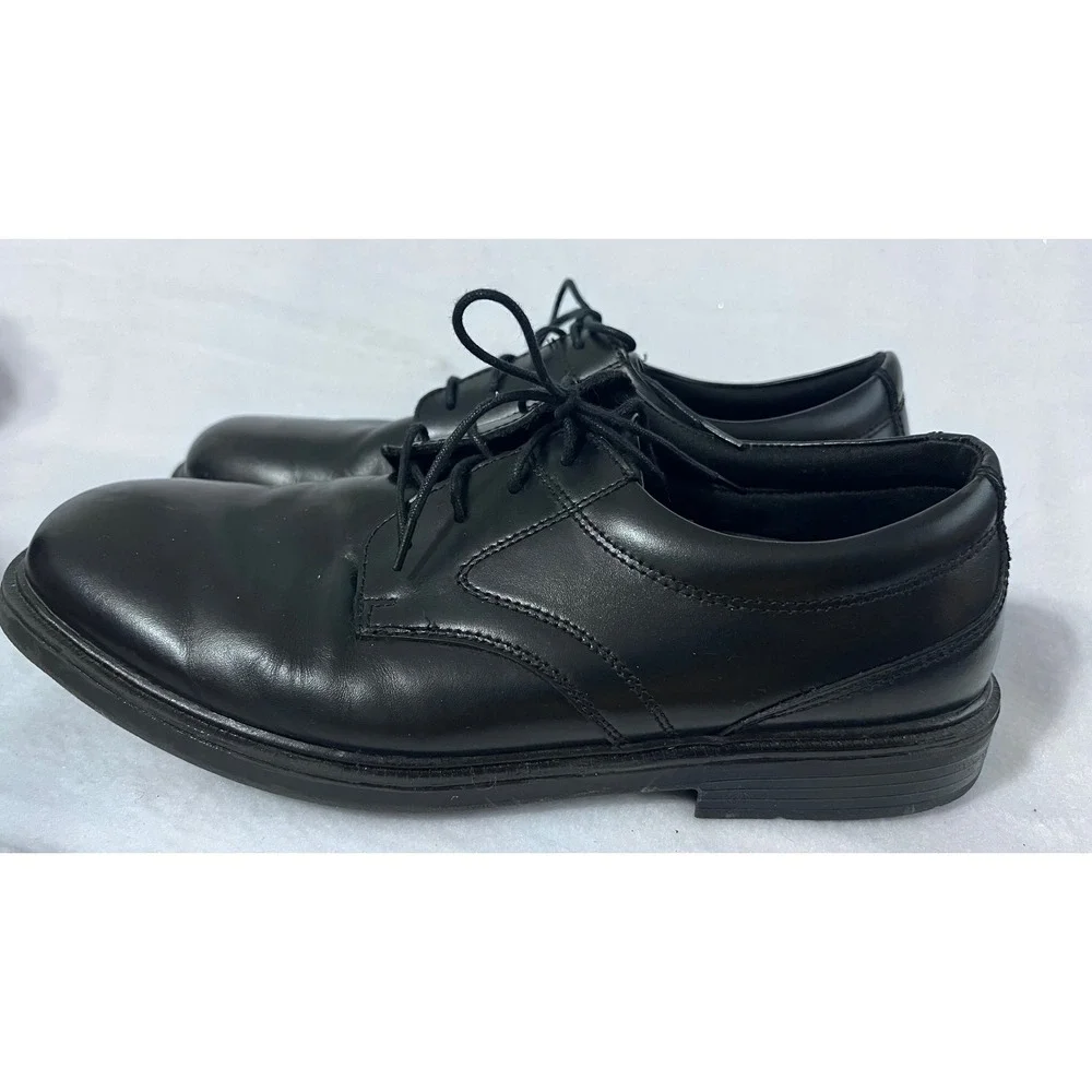 Nunn Bush Mens 11.5 M Black Genuine Leather Upper Oxford Dress Shoes‎ 81209001